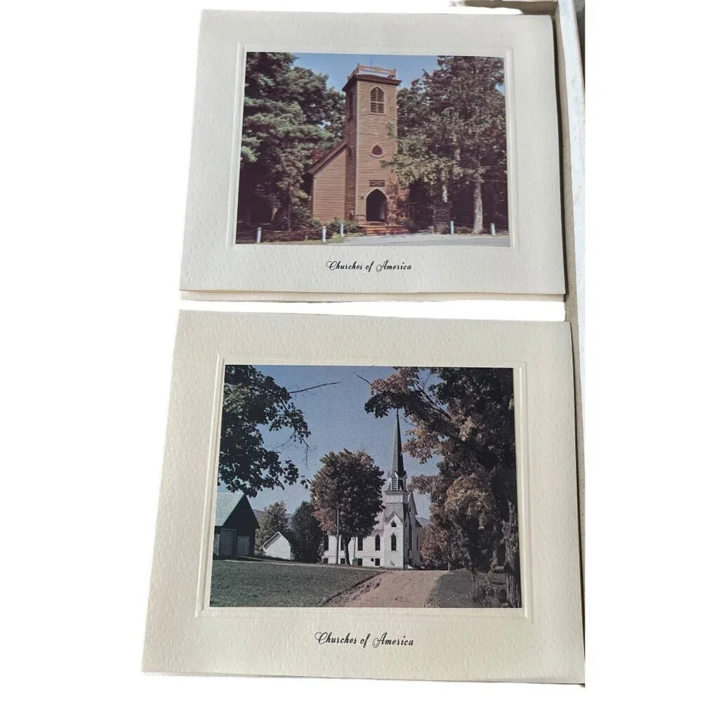 Original‎ Color Notes Of America 12 Blank Notes with Matching Envelopes